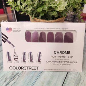Color Street Chrome Press On Nails